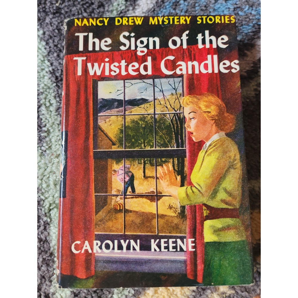 Nancy Drew The Sign of the Twisted Candles Carolyn Keene Grosset Dunlap Vintage